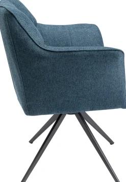 KARE Design Eetkamerstoel Thinktank Blue Hot