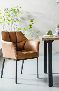 KARE Design Eetkamerstoel Thinktank Bruin Online