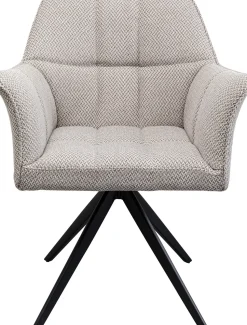 KARE Design Eetkamerstoel Thinktank Grey Hot
