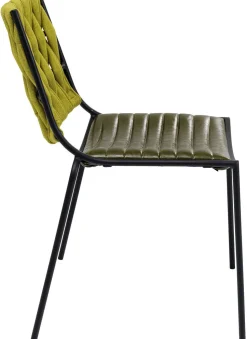 KARE Design Eetkamerstoel Two Face Groen Fashion