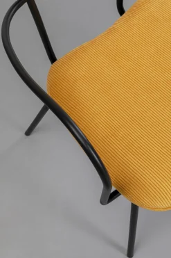 KARE Design Eetkamerstoel Viola Yellow Hot