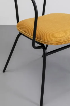 KARE Design Eetkamerstoel Viola Yellow Hot