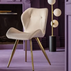 KARE Design Eetkamerstoel Viva Creme Cheap