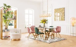 KARE Design Eetkamerstoel Viva Roze Outlet