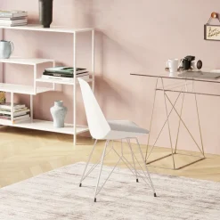 KARE Design Eetkamerstoel Wire Wit Discount