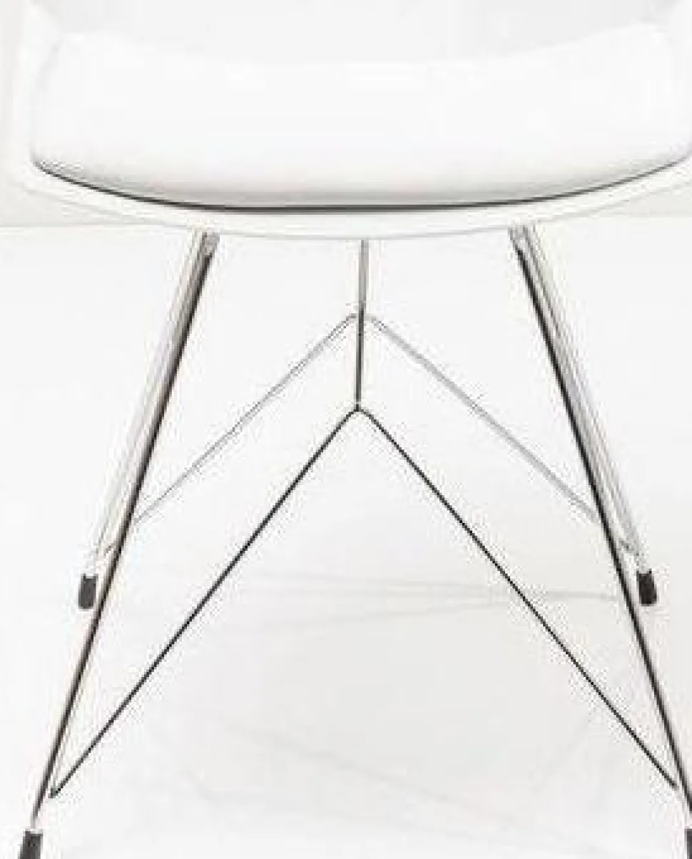 KARE Design Eetkamerstoel Wire Wit Discount