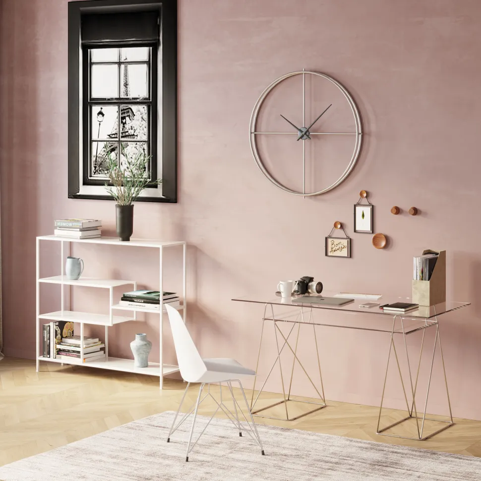KARE Design Eetkamerstoel Wire Wit Discount