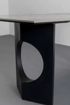 KARE Design Eettafel Bilboa Oho Black 180x90cm Discount