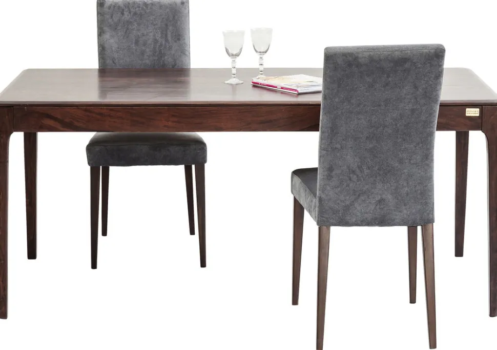 KARE Design Eettafel Brooklyn Walnoot 160x80cm Store