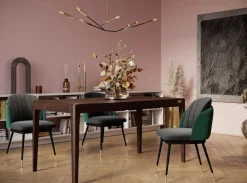 KARE Design Eettafel Brooklyn Walnoot 160x80cm Store