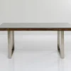 KARE Design Eettafel Conley Chroom 180x90cm Discount