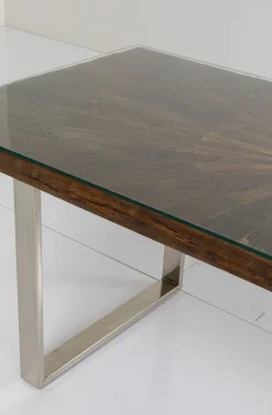 KARE Design Eettafel Conley Chroom 180x90cm Discount