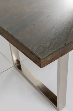 KARE Design Eettafel Conley Chroom 180x90cm Discount