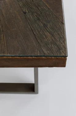 KARE Design Eettafel Conley Ruwstaal 180x90cm New