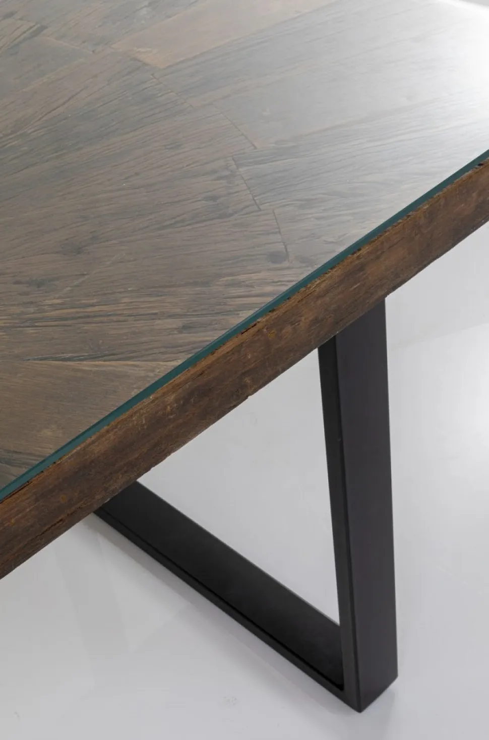 KARE Design Eettafel Conley Zwart 180x90cm Outlet