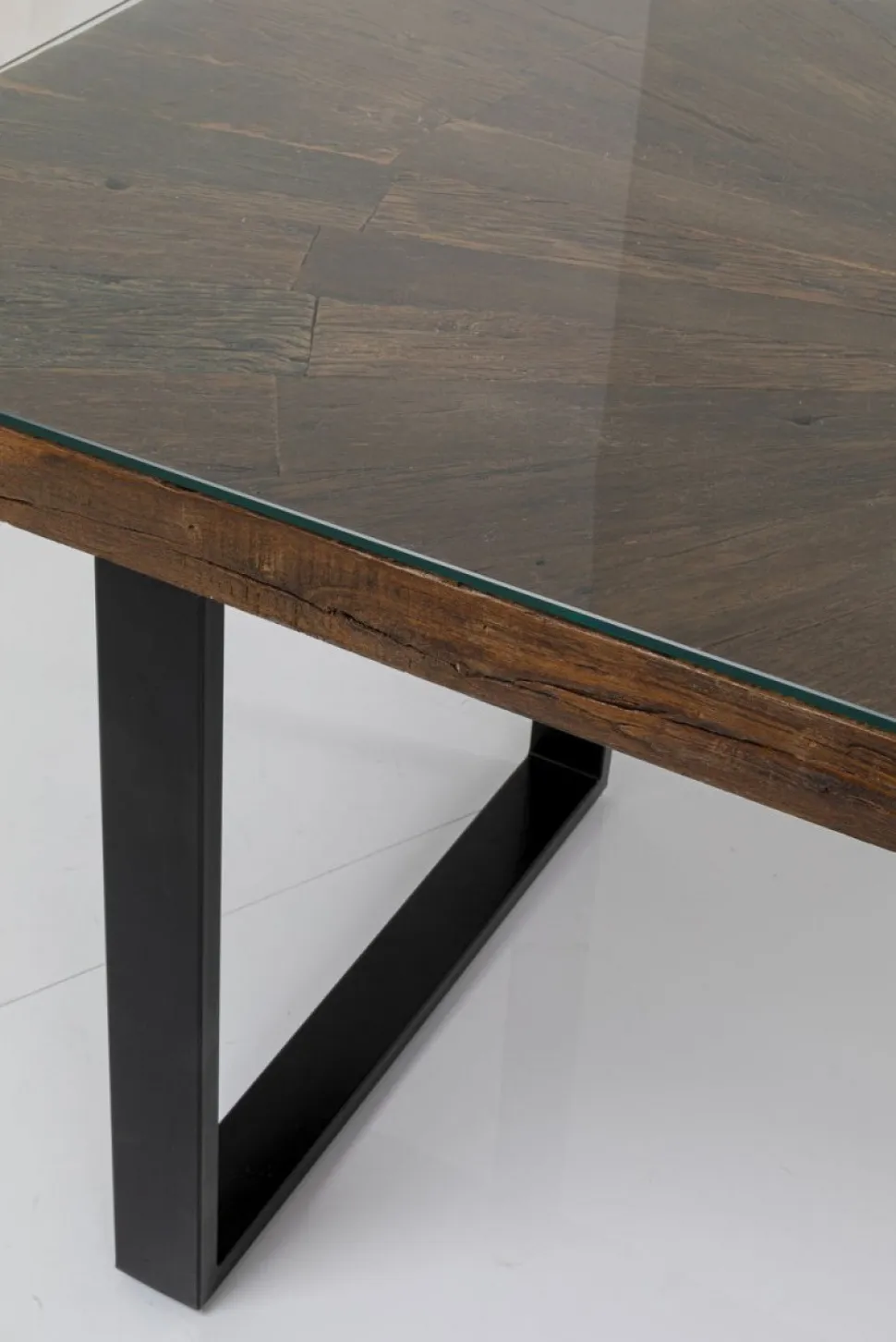 KARE Design Eettafel Conley Zwart 180x90cm Outlet