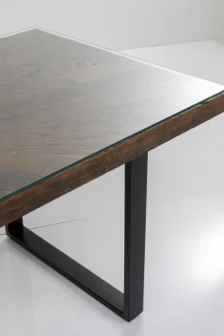 KARE Design Eettafel Conley Zwart 180x90cm Outlet