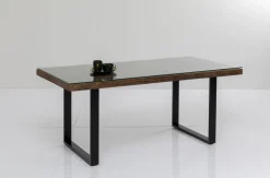KARE Design Eettafel Conley Zwart 180x90cm Outlet