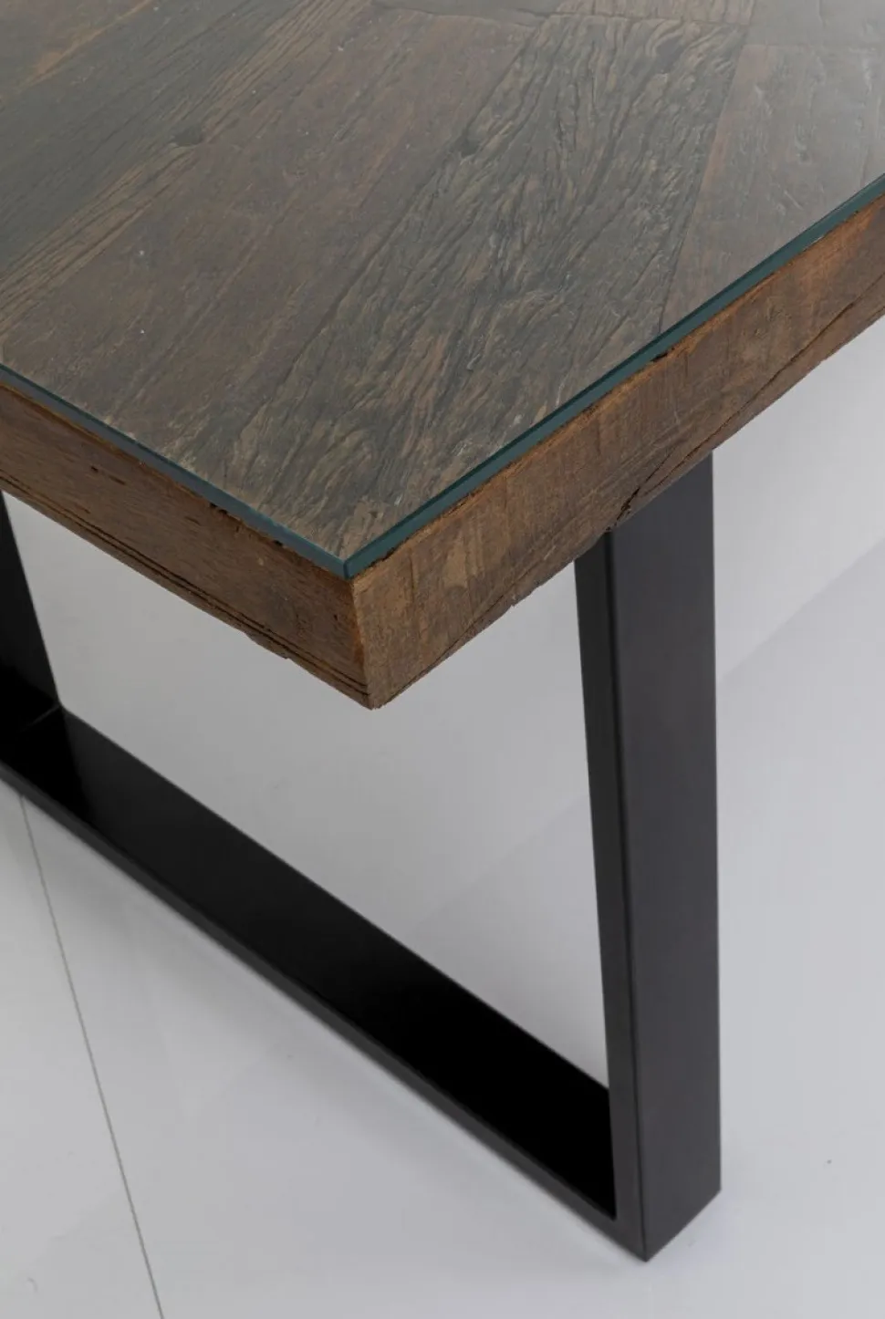 KARE Design Eettafel Conley Zwart 180x90cm Outlet