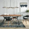 KARE Design Eettafel Downtown Walnoot 220x100cm Shop