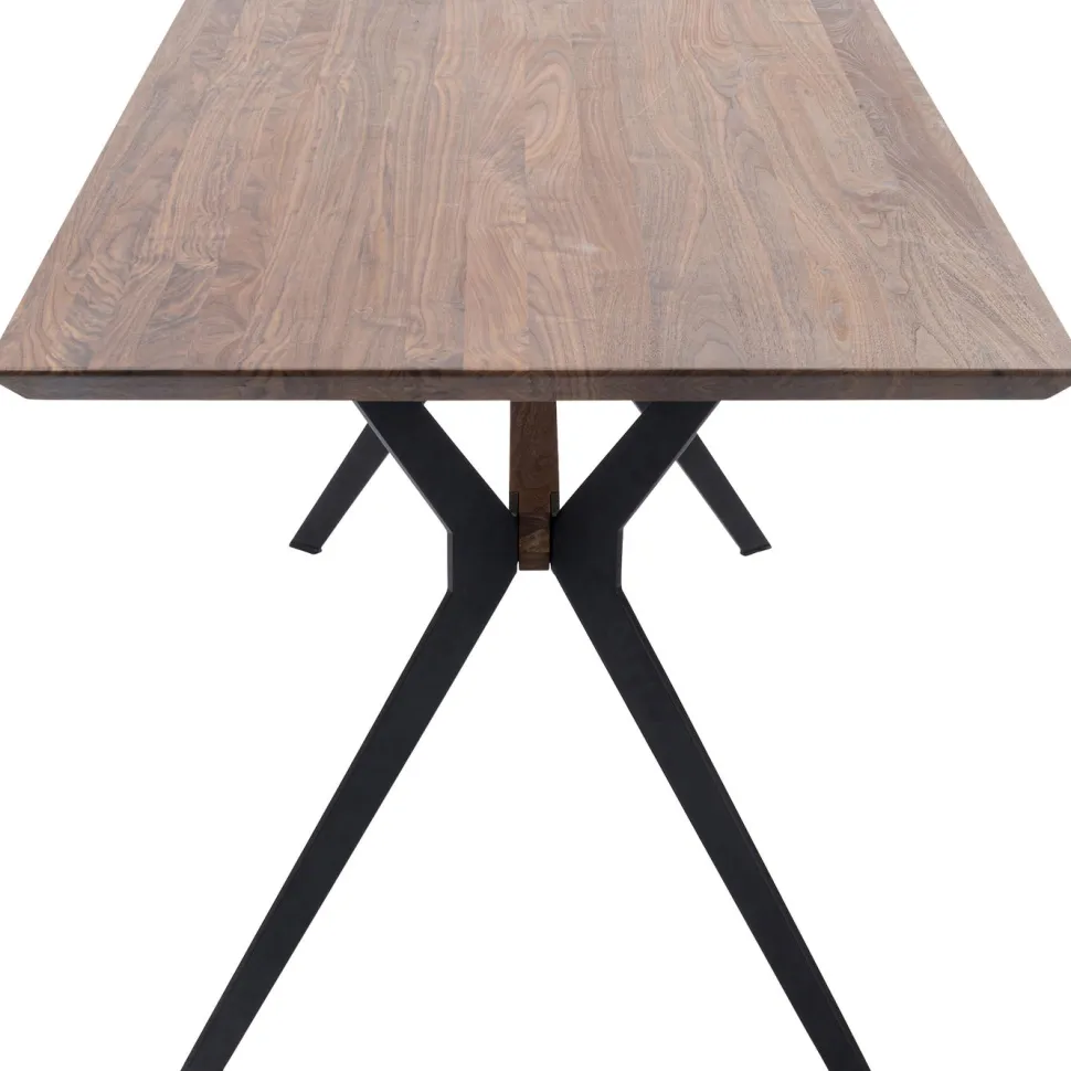 KARE Design Eettafel Downtown Walnoot 180x90cm Online