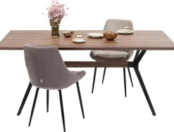 KARE Design Eettafel Downtown Walnoot 180x90cm Online
