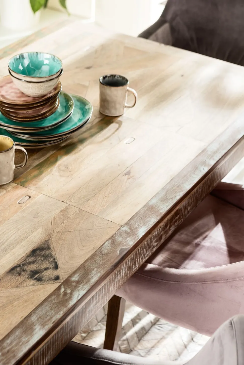 KARE Design Eettafel Duld Range 220x100cm New