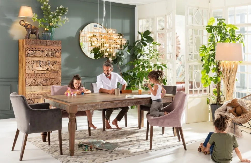 KARE Design Eettafel Duld Range 220x100cm New