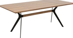 KARE Design Eettafel Georgetown Walnut 200x90cm Outlet