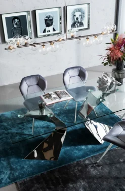 KARE Design Eettafel Gloria Chroom Outlet