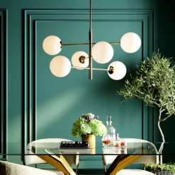 KARE Design Eettafel Gloria Goud 200x100cm Outlet