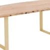 KARE Design Eettafel Harmony Brass 180x90 Fashion