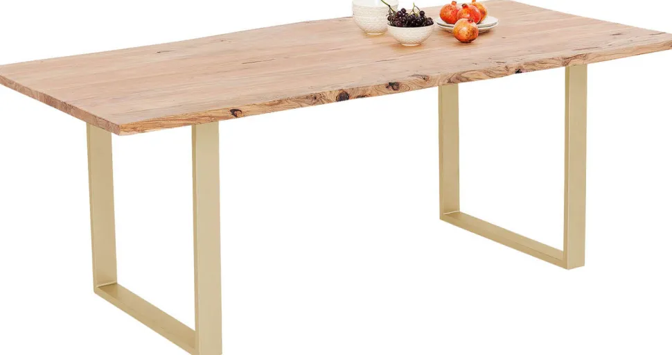 KARE Design Eettafel Harmony Brass 180x90 Fashion