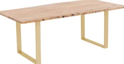 KARE Design Eettafel Harmony Brass 200x100 Fashion