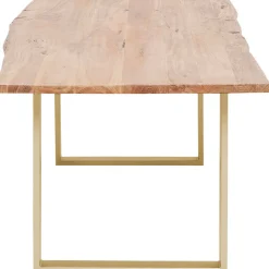 KARE Design Eettafel Harmony Brass 200x100 Fashion