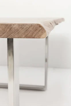 KARE Design Eettafel Harmony Chrome 160x80 Best
