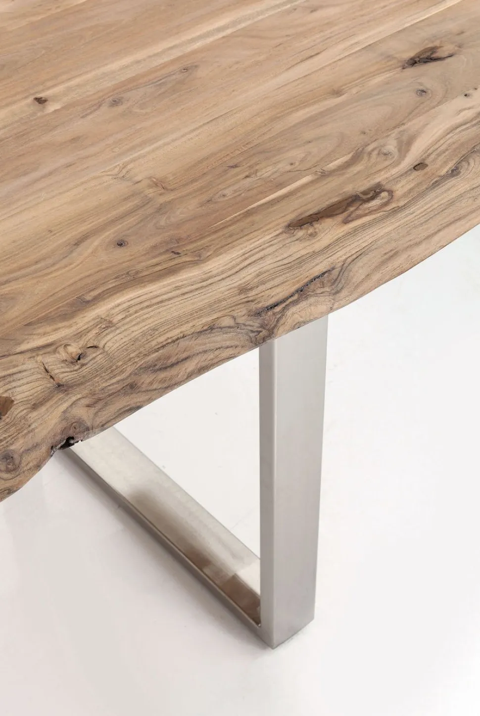 KARE Design Eettafel Harmony Chrome 160x80 Best