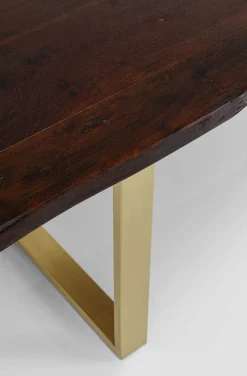 KARE Design Eettafel Harmony Dark Brass 160x80 Best
