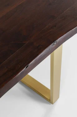 KARE Design Eettafel Harmony Dark Brass 180x90 Sale