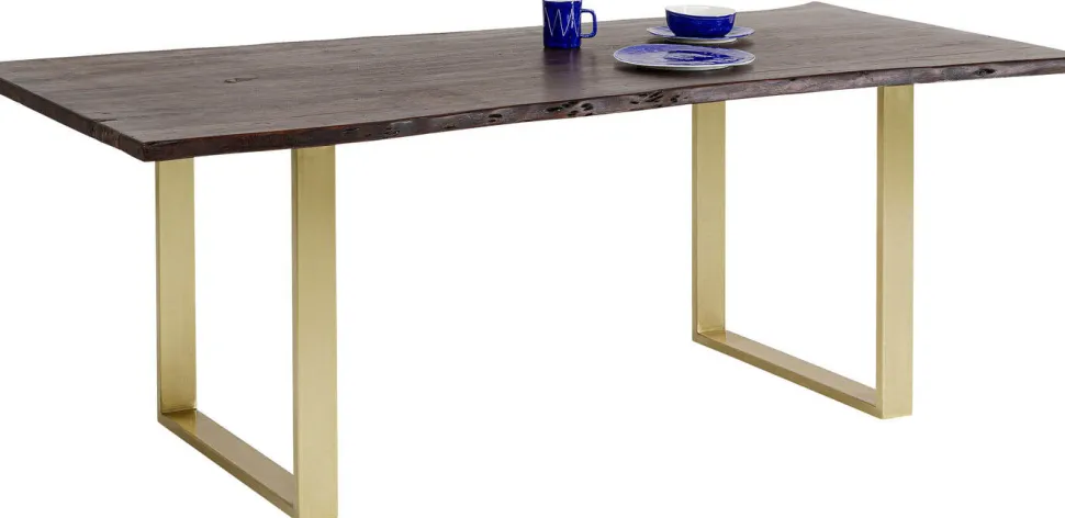 KARE Design Eettafel Harmony Dark Brass 180x90 Sale