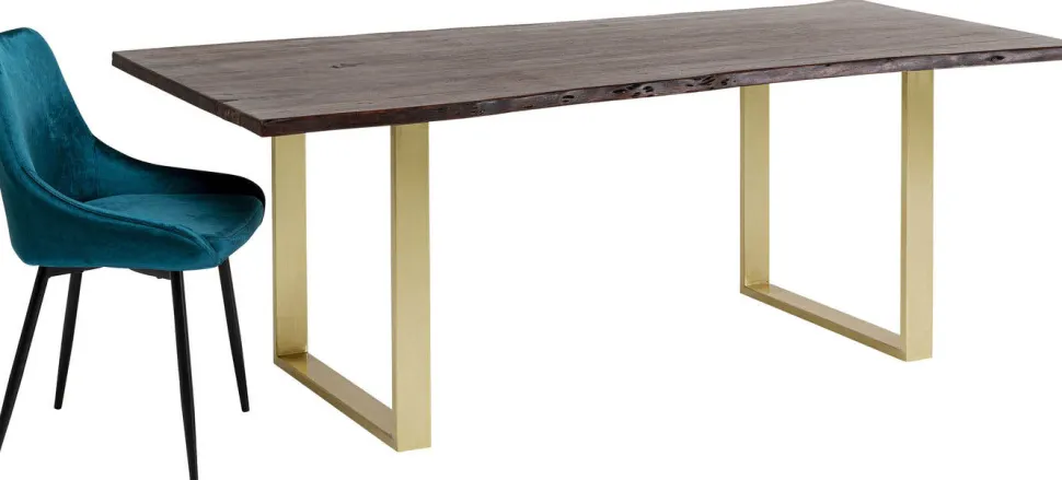 KARE Design Eettafel Harmony Dark Brass 180x90 Sale
