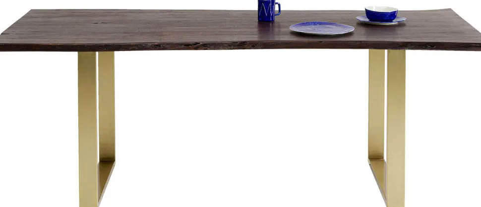 KARE Design Eettafel Harmony Dark Brass 200x100 Hot