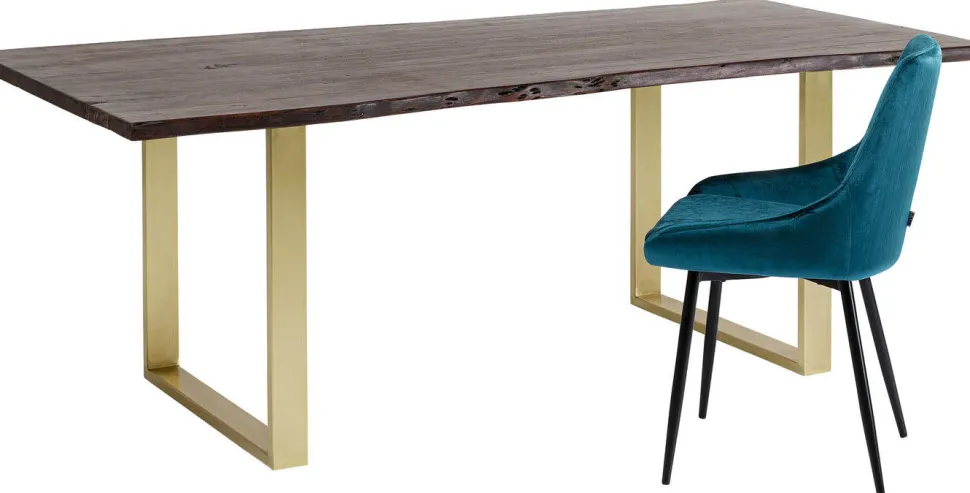 KARE Design Eettafel Harmony Dark Brass 200x100 Hot