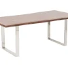 KARE Design Eettafel Harmony Dark Chrome 200x100 Fashion