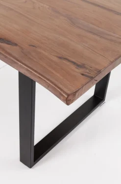 KARE Design Eettafel Harmony Dark Chrome 200x100 Fashion