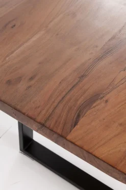 KARE Design Eettafel Harmony Dark Chrome 200x100 Fashion