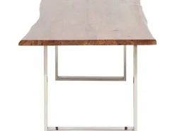 KARE Design Eettafel Harmony Dark Chrome 180x90 New