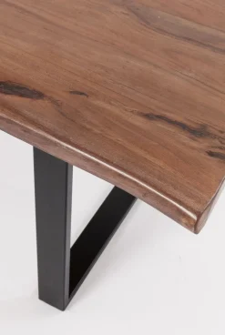 KARE Design Eettafel Harmony Dark Chrome 160x80 Flash Sale