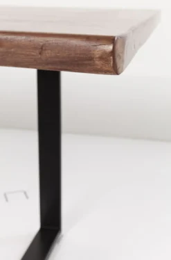KARE Design Eettafel Harmony Dark Chrome 160x80 Flash Sale