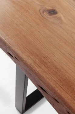 KARE Design Eettafel Harmony Dark Crude Steel 200x100 Cheap